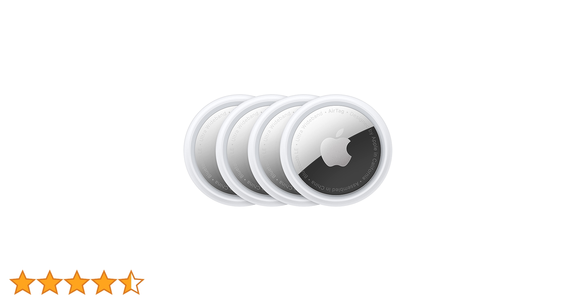 AirTag4個 Amazon.com: Apple AirTag Tracking Device, 4-Pack with 1-Year